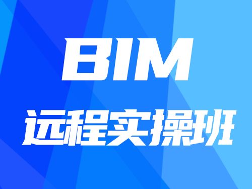 BIM遠程實操班